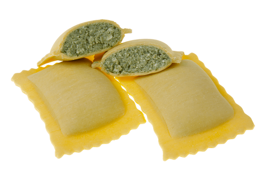 Ravioli di ricotta e spinaci