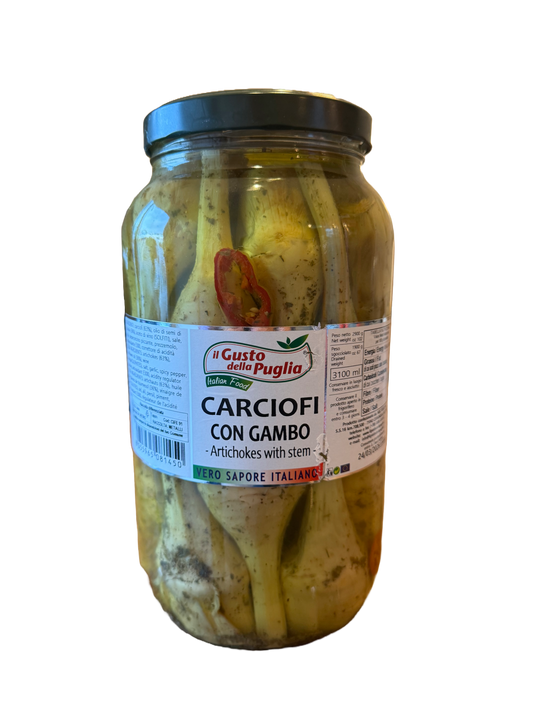 Carciofi con gambo